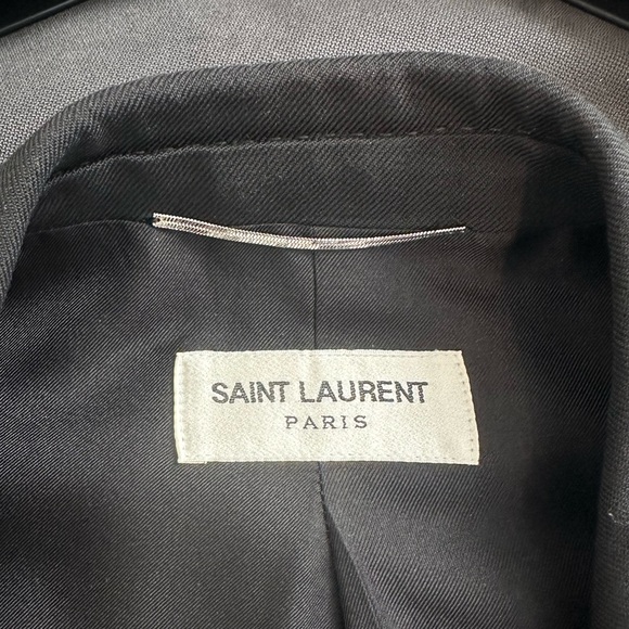 SAINT LAURENT Black single breasted Blazer - Picture 2 of 6